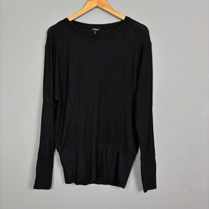 Express Sweater Womens Large Black Pullover Dolman Sleeve Size S. NWT.